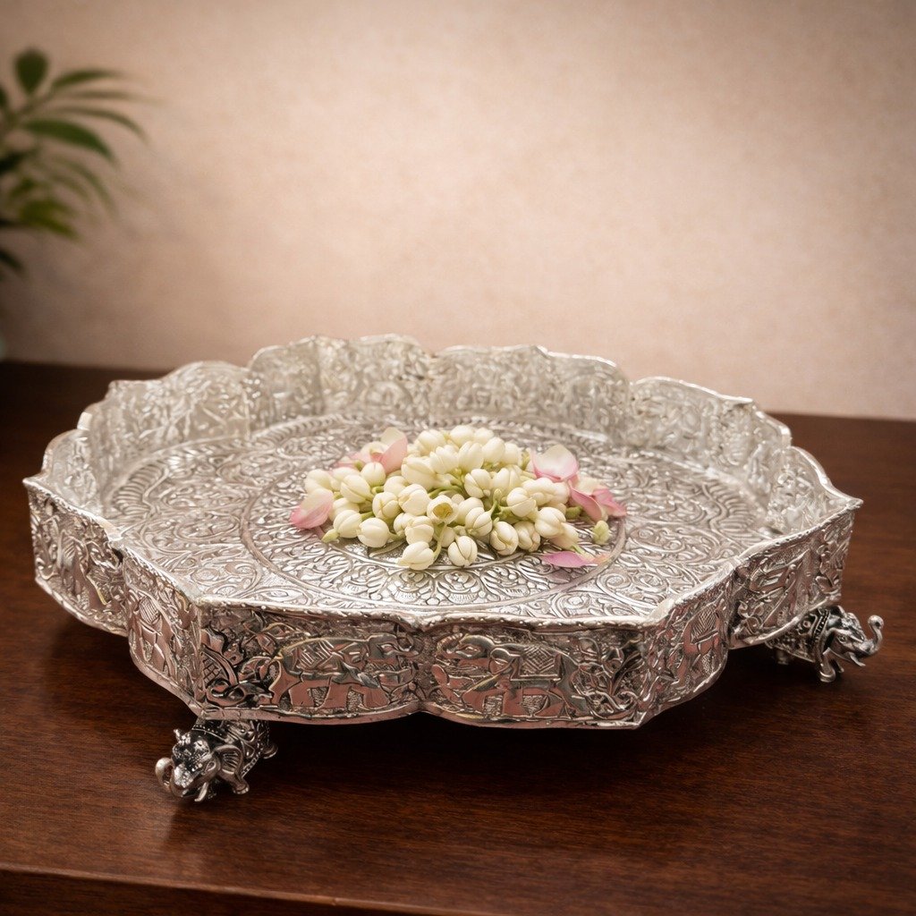 Brass Ganesh Idol - 3 inch